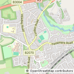 Map of Liphook, Hampshire