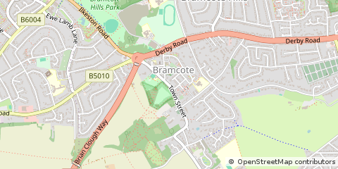 Map of Nottingham