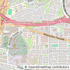 Map of Glasgow