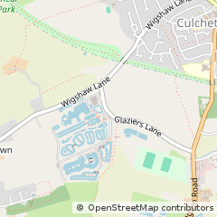 Map of Culcheth, Warrington