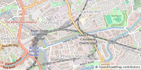 Map of Bristol