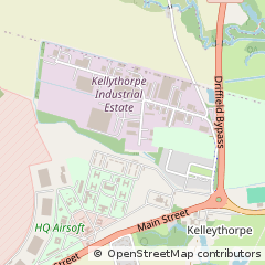 Map of Driffield, East Yorkshire