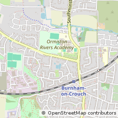 Map of Burnham-on-Crouch, Essex
