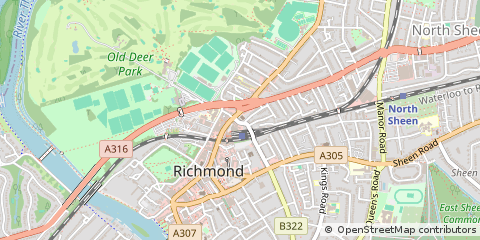 Map of Richmond, London