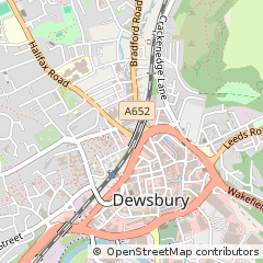 Map of Dewsbury