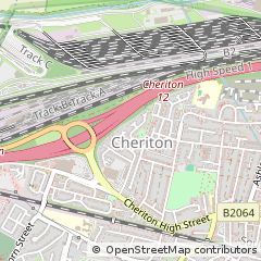 Map of Folkestone, Kent