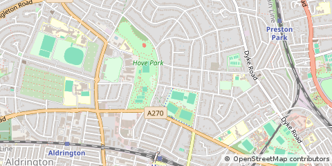 Map of Hove