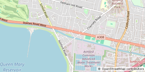 Map of Ashford