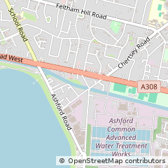Map of Ashford