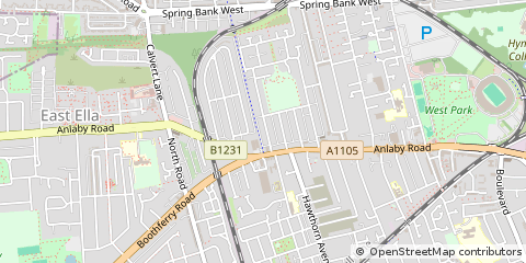 Map of Hull