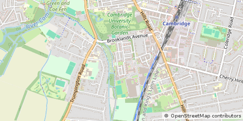 Map of Cambridge