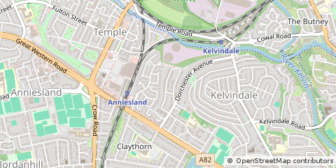 Map of Glasgow