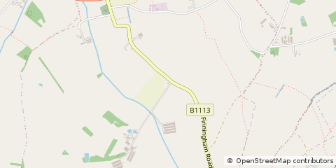 Map of Diss, Norfolk