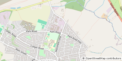 Map of Nottingham, Nottinghamshire