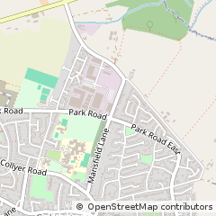 Map of Nottingham, Nottinghamshire