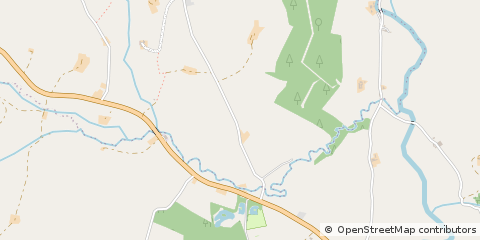 Map of Llanwrda, Carmarthenshire