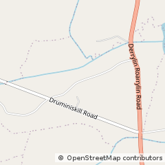 Map of Enniskillen