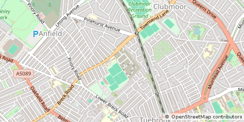 Map of Liverpool