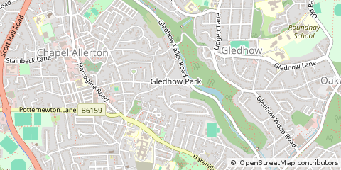 Map of Leeds