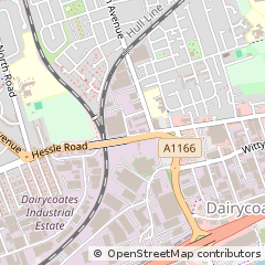 Map of Hull, North Humberside