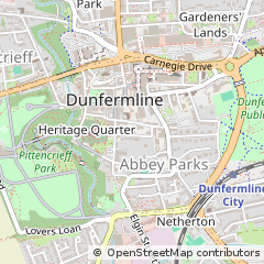 Map of Dunfermline