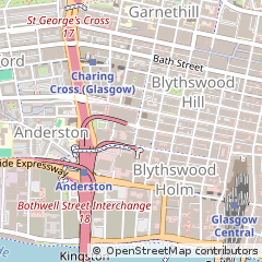 Map of Glasgow