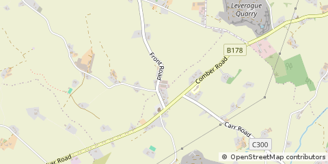 Map of Drumbo, Lisburn