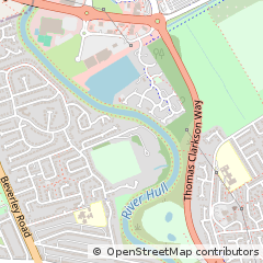 Map of Hull, East Yorkshire