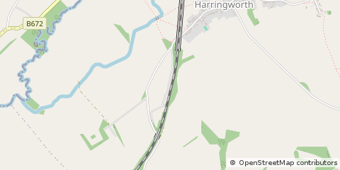 Map of Corby, Northamptonshire