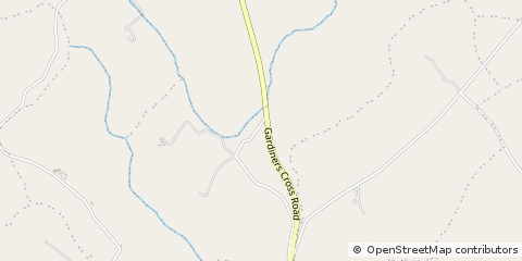 Map of Maguiresbridge, County Fermanagh