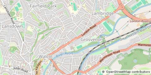 Map of Bath