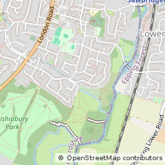 Map of Sawbridgeworth