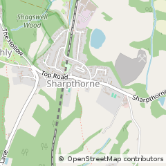 Map of West Sussex