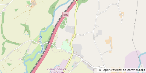 Map of Cullompton