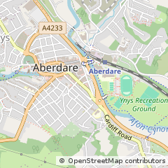 Map of Aberdare