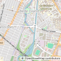 Map of Leicester