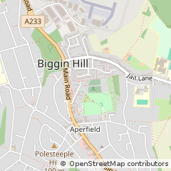 Map of Biggin Hill, Kent
