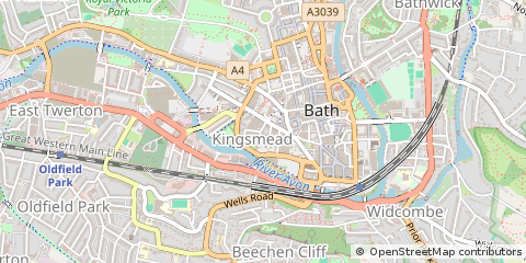 Map of Bath