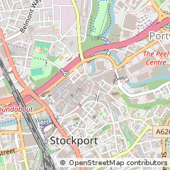 Map of Stockport