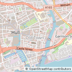 Map of Hull, East Yorkshire