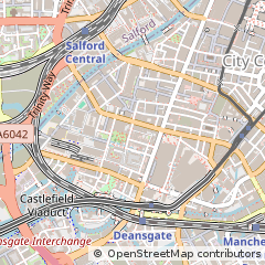 Map of Manchester