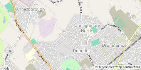 Map of Craigavon, Armagh