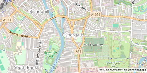 Map of York, West