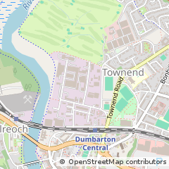 Map of Dumbarton