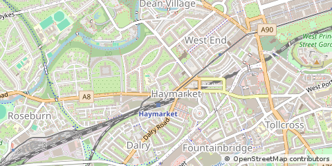 Map of Edinburgh, Lothian