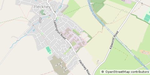 Map of Leicester, Leicestershire