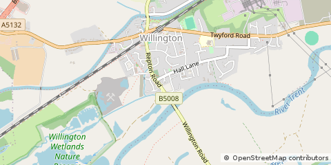 Map of Derby