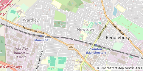 Map of Manchester