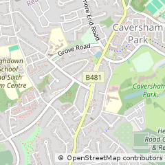 Map of Reading