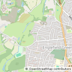 Map of Egham